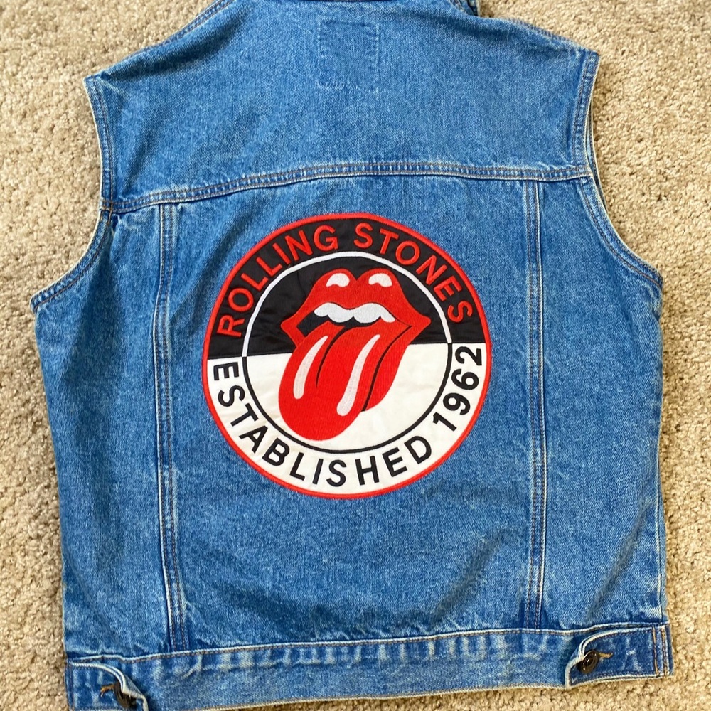 Rolling Stones Vest ❤️